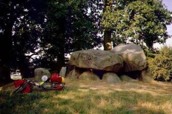 Stone age burial site on Langeland